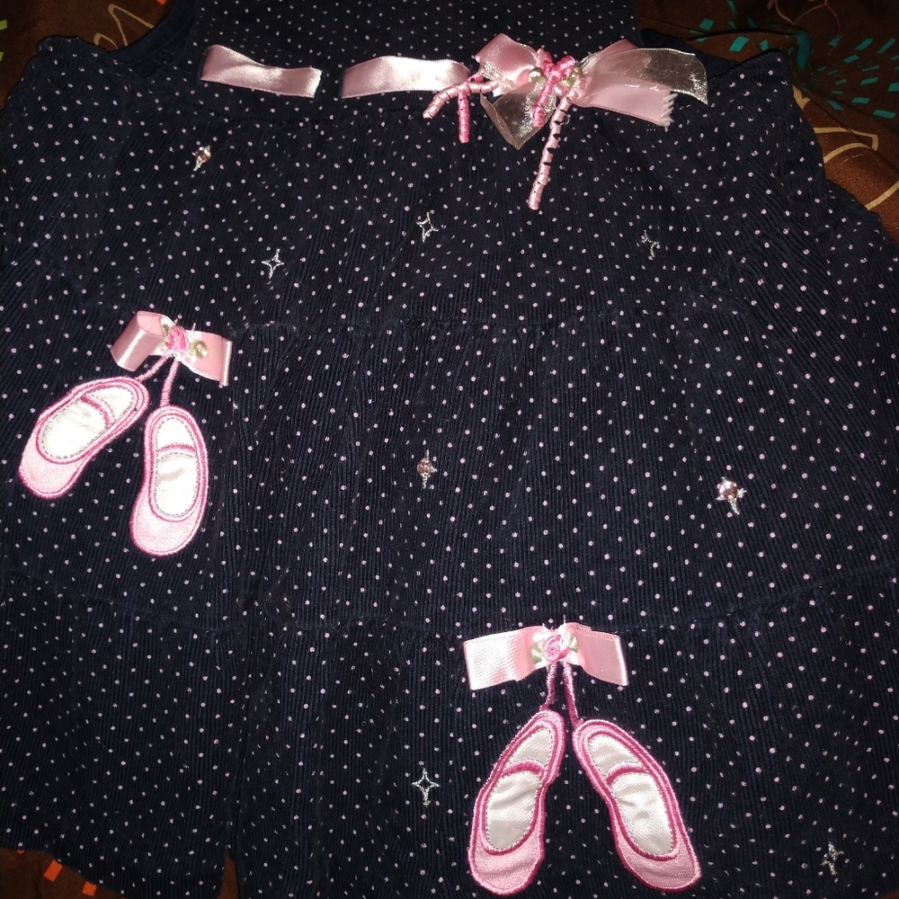 Toddler jumper dress.